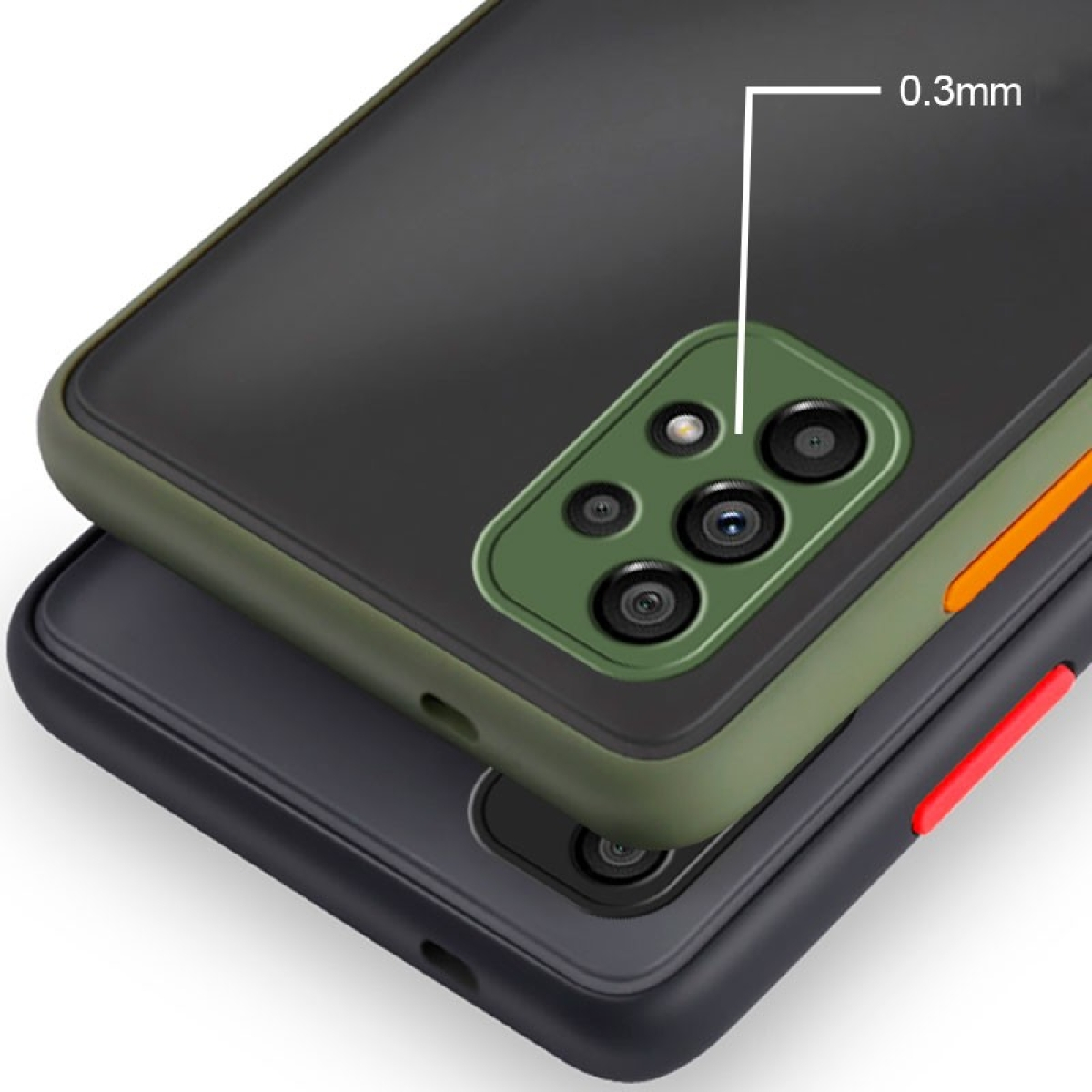 Capa Dual Mate Samsung Galaxy A53 5G+Laranja