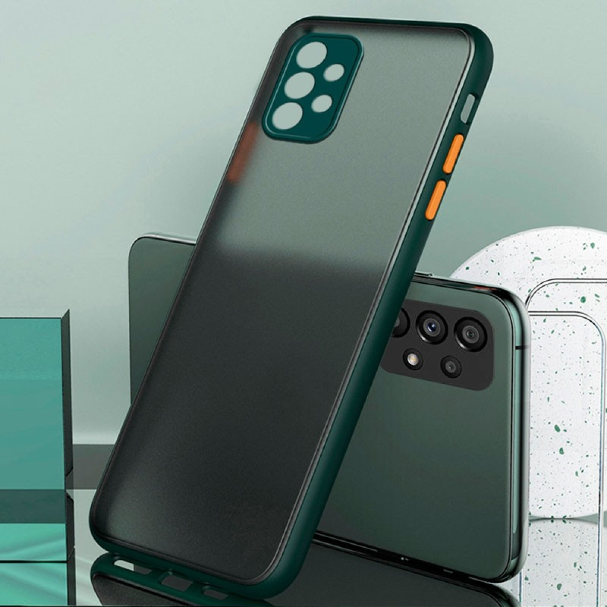 Capa Dual Mate Samsung Galaxy A53 5G+Laranja