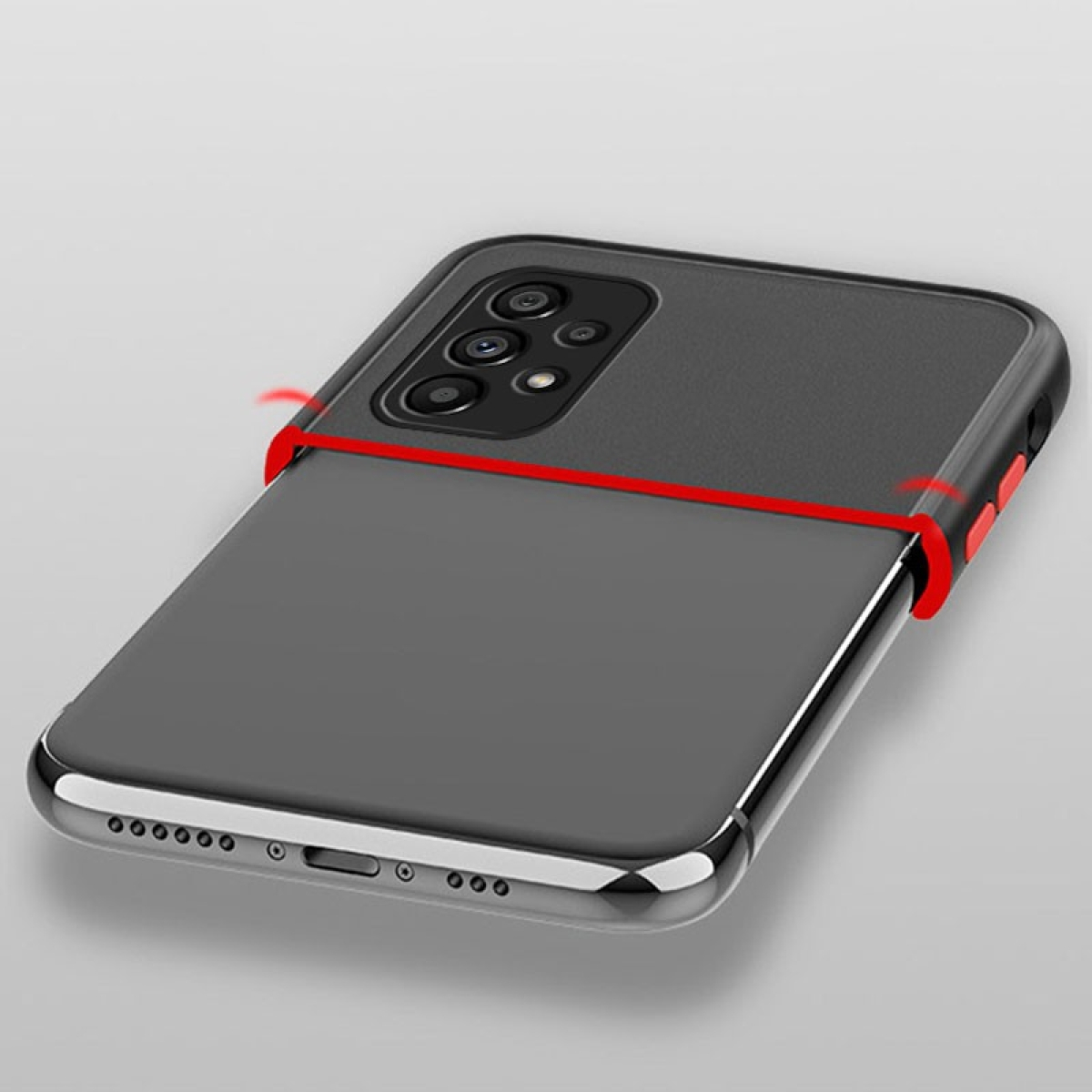 Capa Dual Mate Samsung Galaxy A53 5G/Vermelho