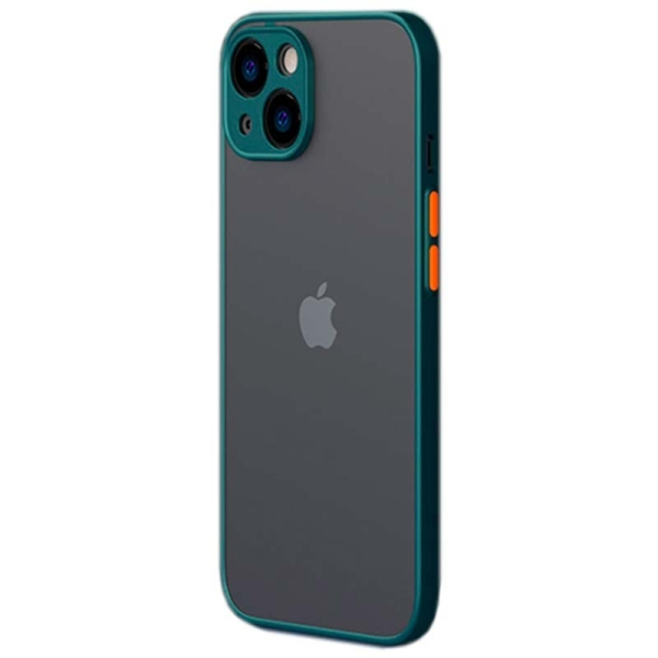 Capa Dual Mate iPhone 13 Mini+Laranja