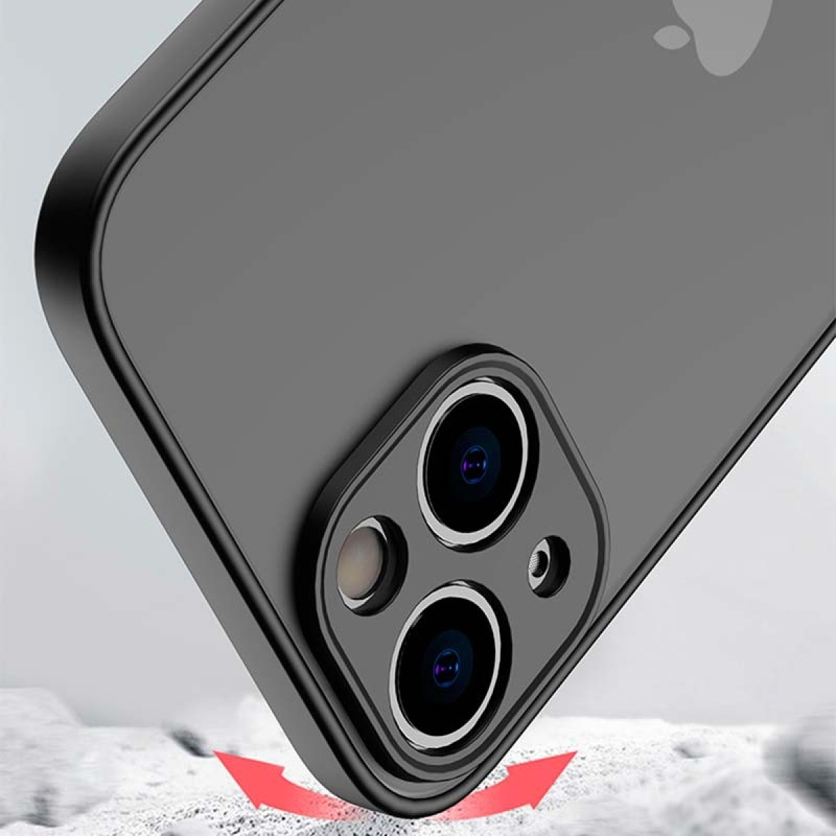 Capa Dual Mate iPhone 13 Pro/Vermelho