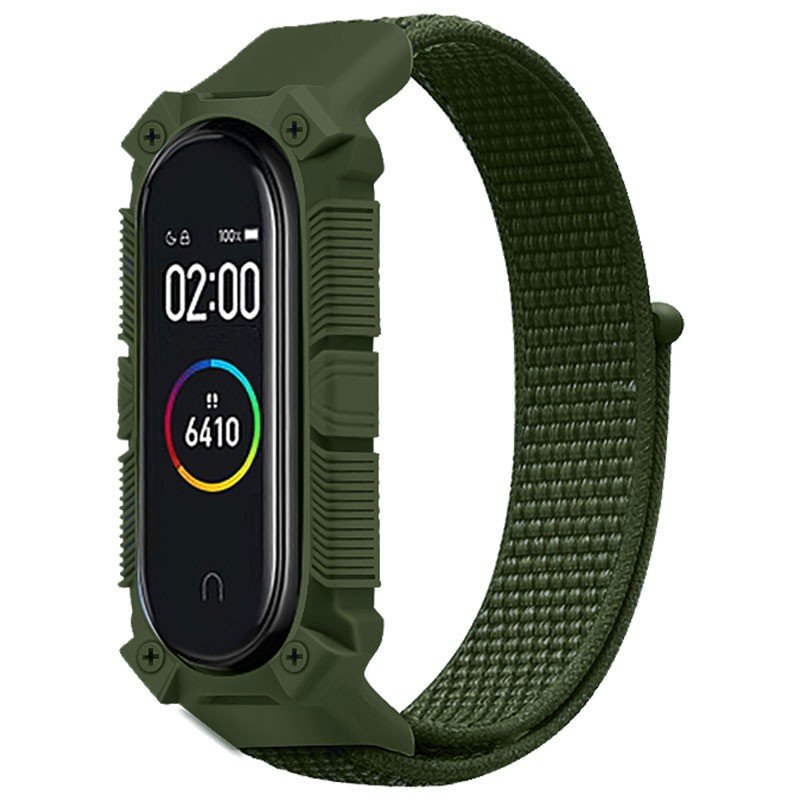 Pulseira de Nylon Robusto Xiaomi Mi Smart Band 6 / Mi Band 5 / Amazfit Band 5