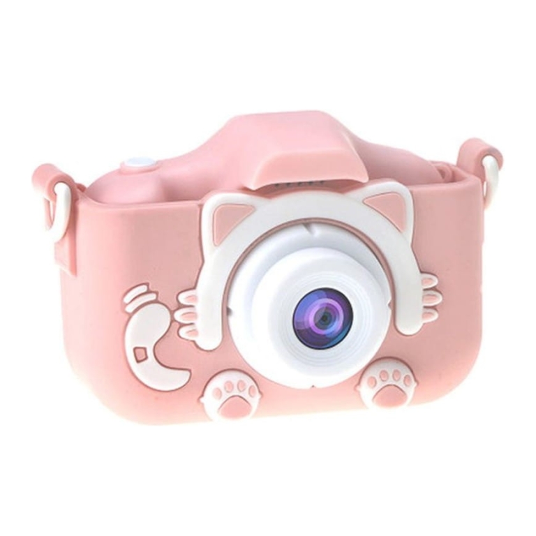 Câmara Digital Infantil K1C Versà¢o Atualizada 600mAh Capa Gato