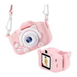 Câmara Digital Infantil K1C Versà¢o Atualizada 600mAh Capa Gato