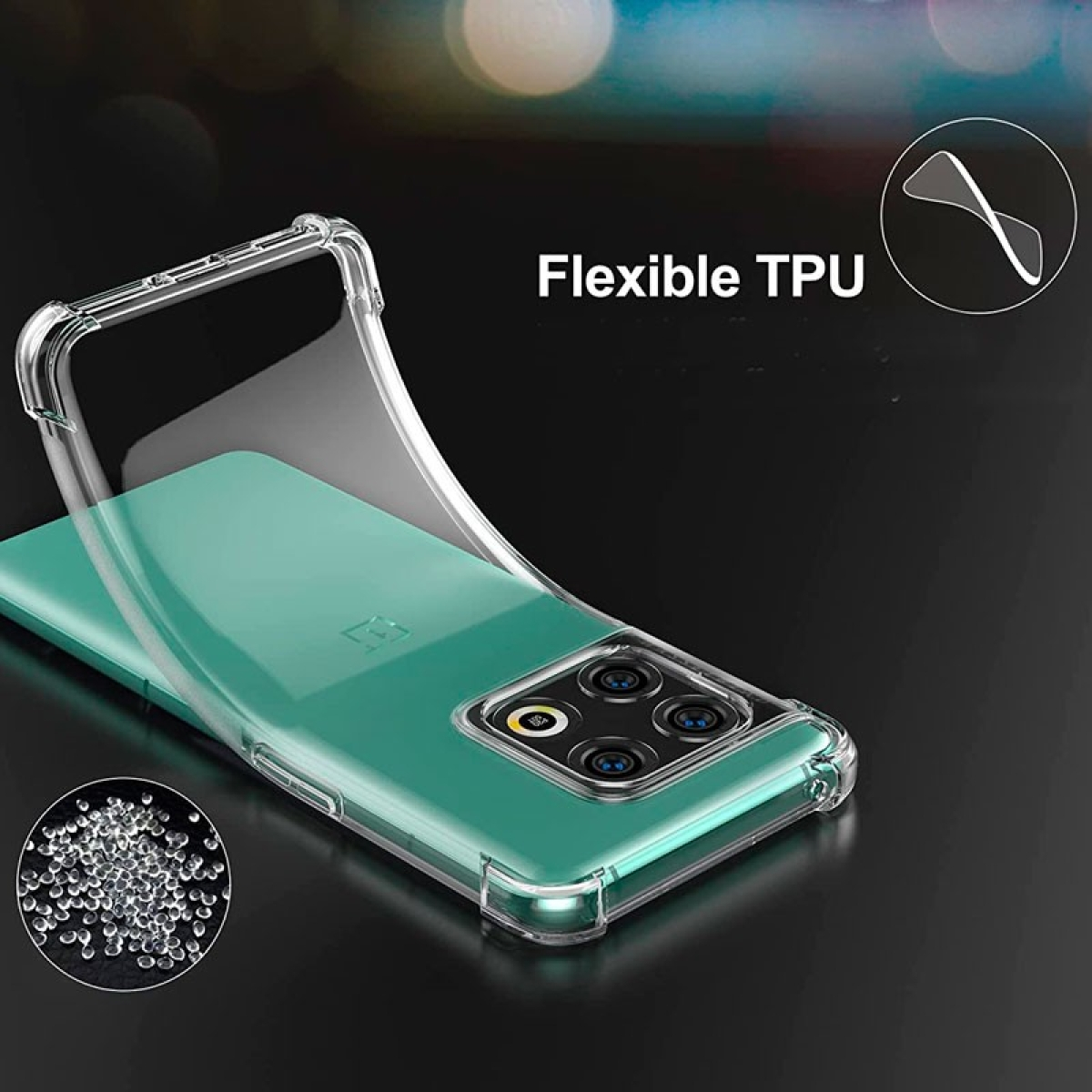 Capa de Silicone Reinforced Oneplus 10 Pro