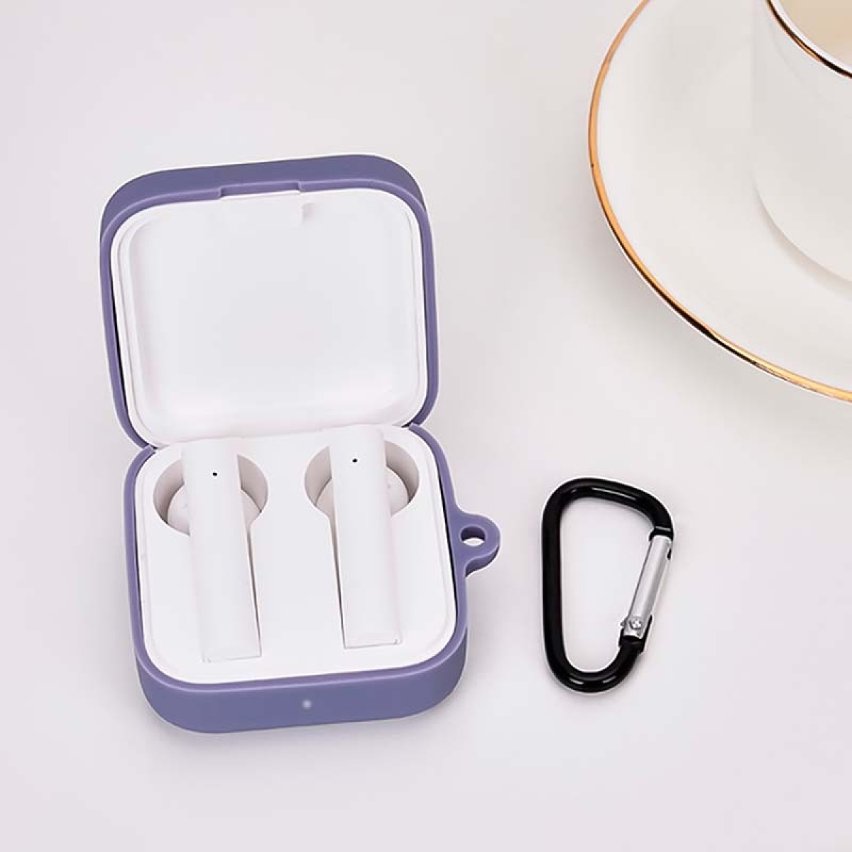 Capa de Silicone para Xiaomi Mi True Wireless 2 Basic Escuro