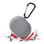 Capa de Silicone para Xiaomi Redmi Buds 3 Pro / POCO Buds Pro Escuro