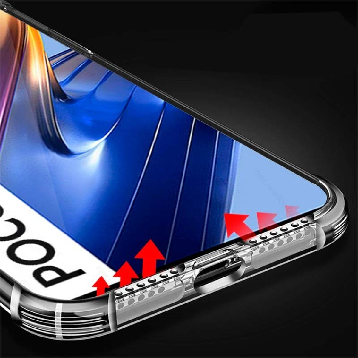 Capa de Silicone Reinforced Xiaomi Poco F4 GT
