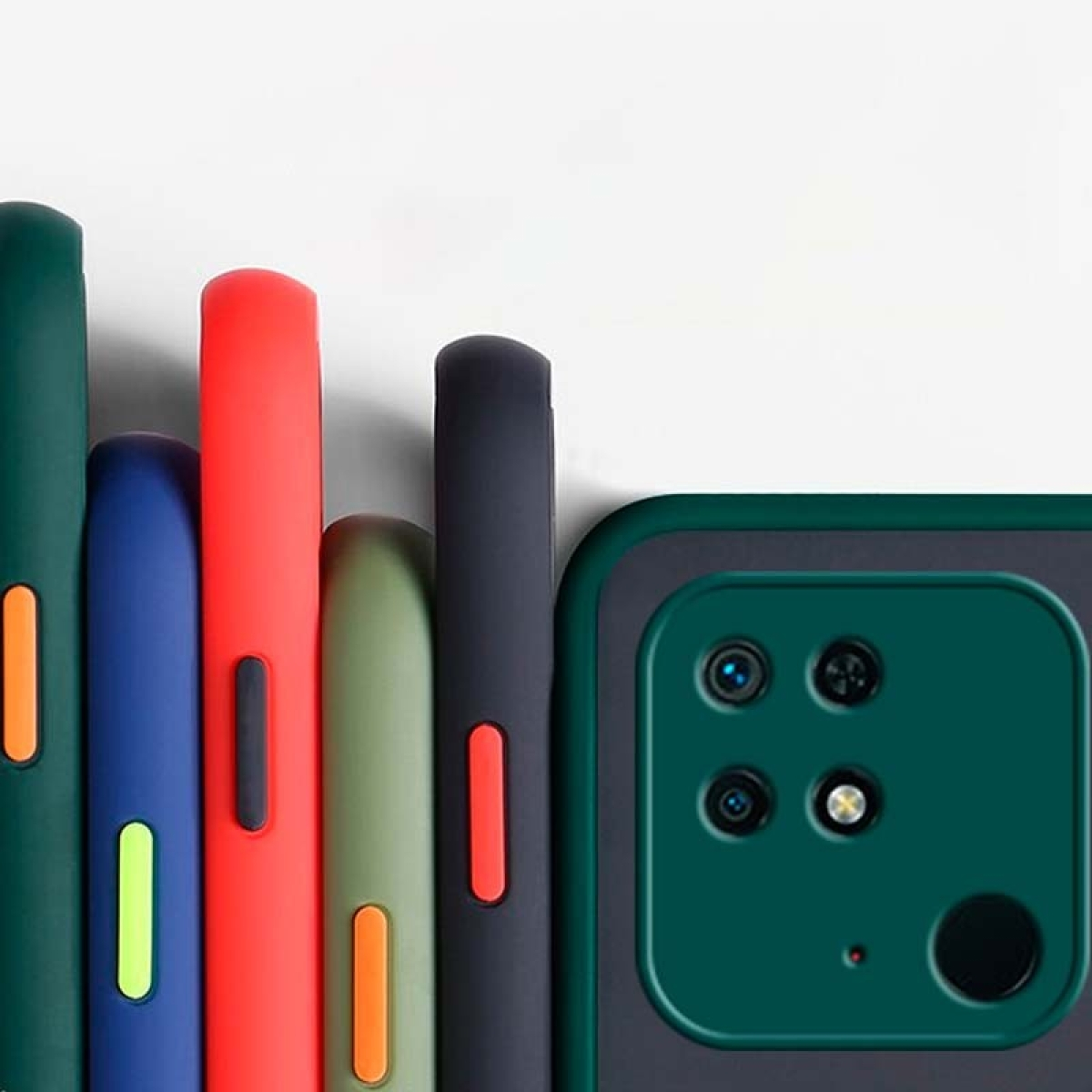 Capa Dual Mate Xiaomi Redmi 10C / Poco C40+Laranja