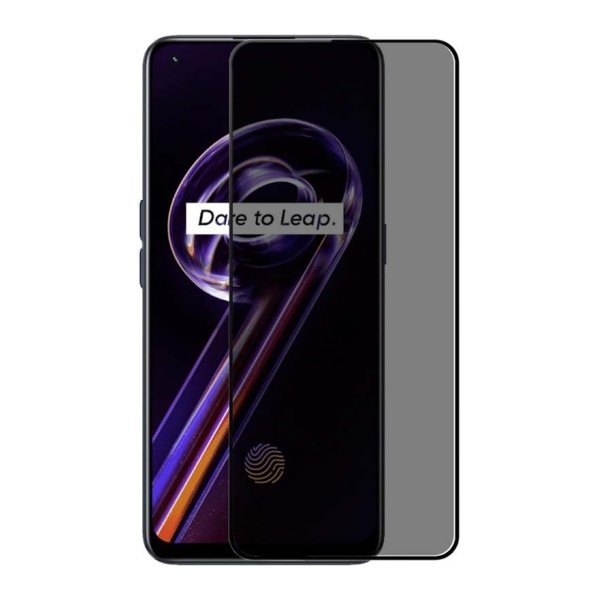 Protetor de vidro temperado Anti Espião Realme 9 Pro+ 5G / Realme 9 4G