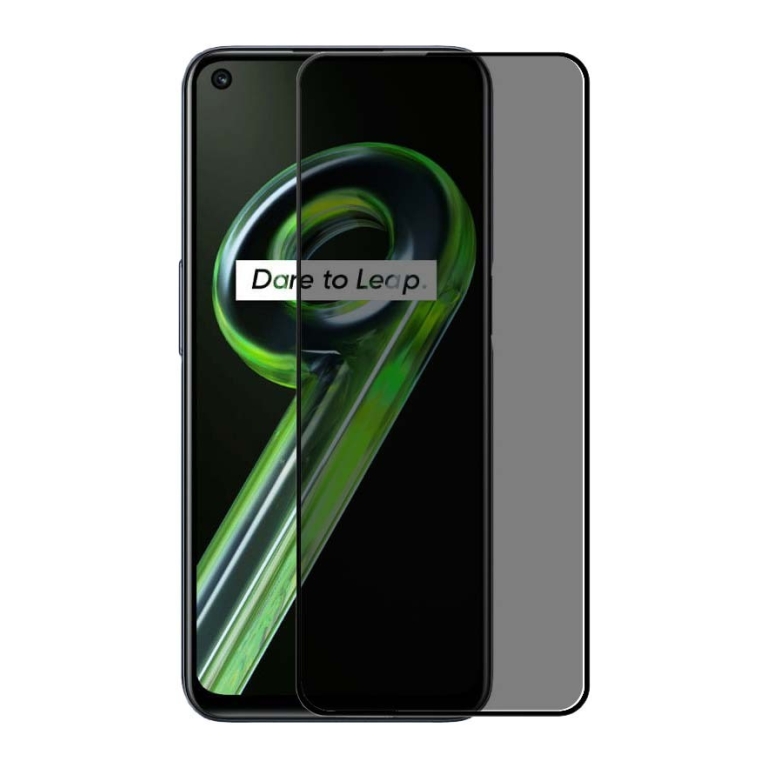 Protetor de vidro temperado Anti Espião Realme 9 5G / Realme 9 Pro