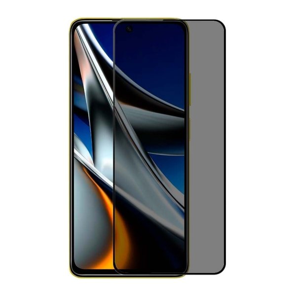 Protetor de vidro temperado Anti Espião Xiaomi Poco X4 Pro 5G