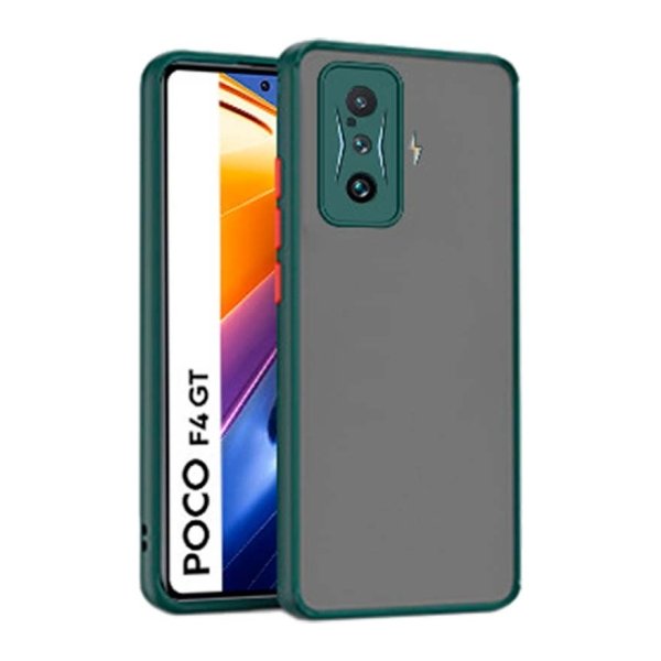 Capa Dual Mate Xiaomi Poco F4 GT+Laranja