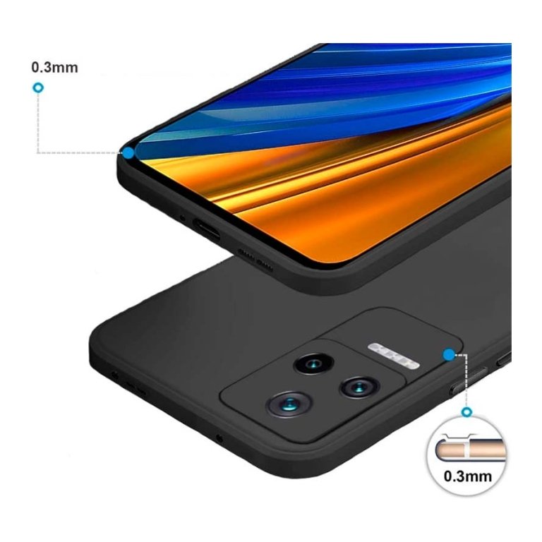 Capa Xiaomi Poco F4 Square Liquid Premium