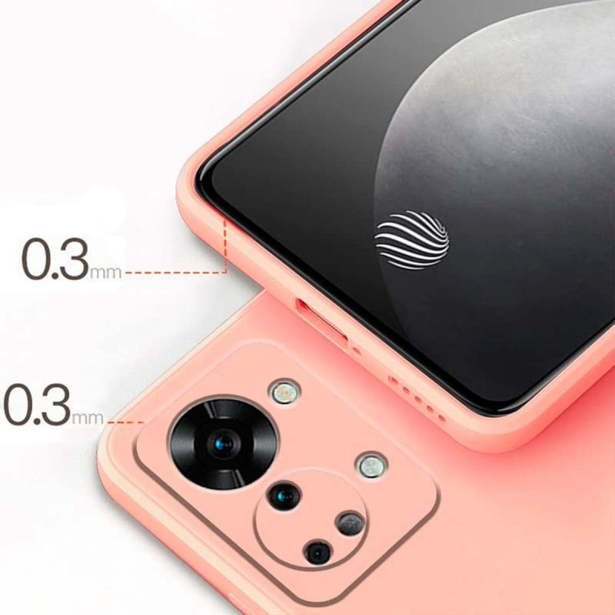 Capa Oneplus Nord 2T 5G Square Liquid Premium