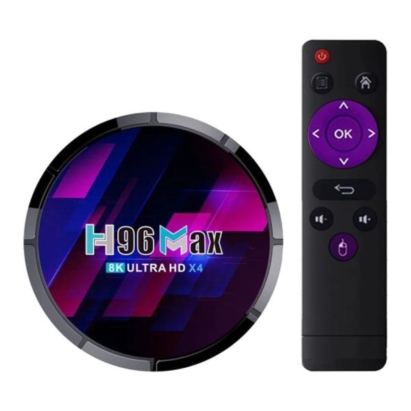 H96 Max X4 S905X4 4 GB/64GB Android 11 – Android TV