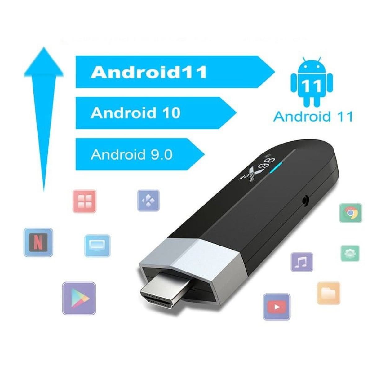X98 S500 TV Stick 2GB/16GB Android 11 – Android TV