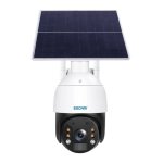 Câmara de segurança IP Escam QF624 Solar Wifi 24 horas gravando