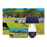 Câmara de segurança IP Escam QF624 Solar Wifi 24 horas gravando