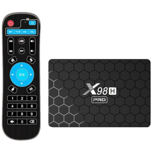 X98H Pro H618/4 GB/32GB/WiFi 6/ Android 12 – Android TV