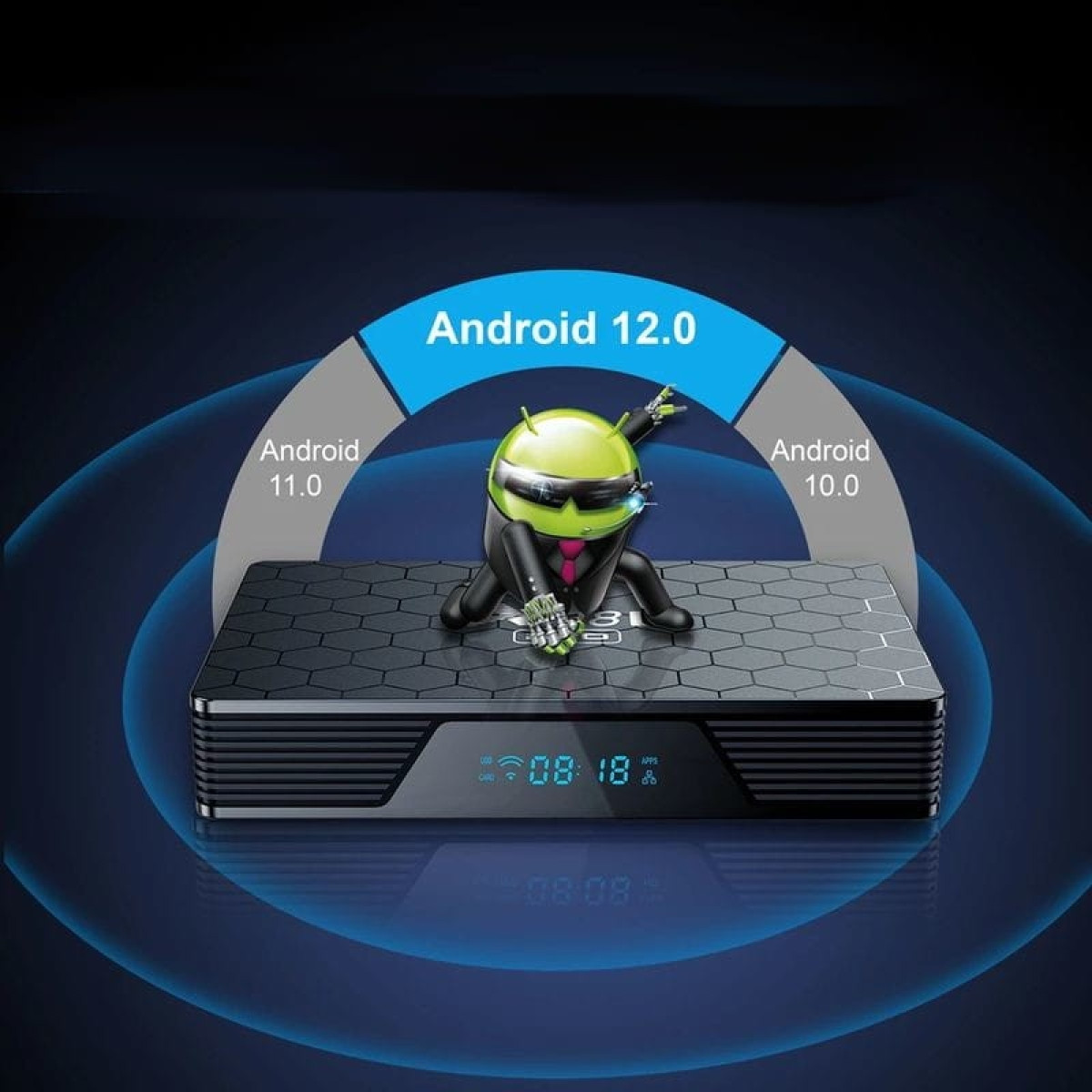 X98H Pro H618/4 GB/32GB/WiFi 6/ Android 12 – Android TV
