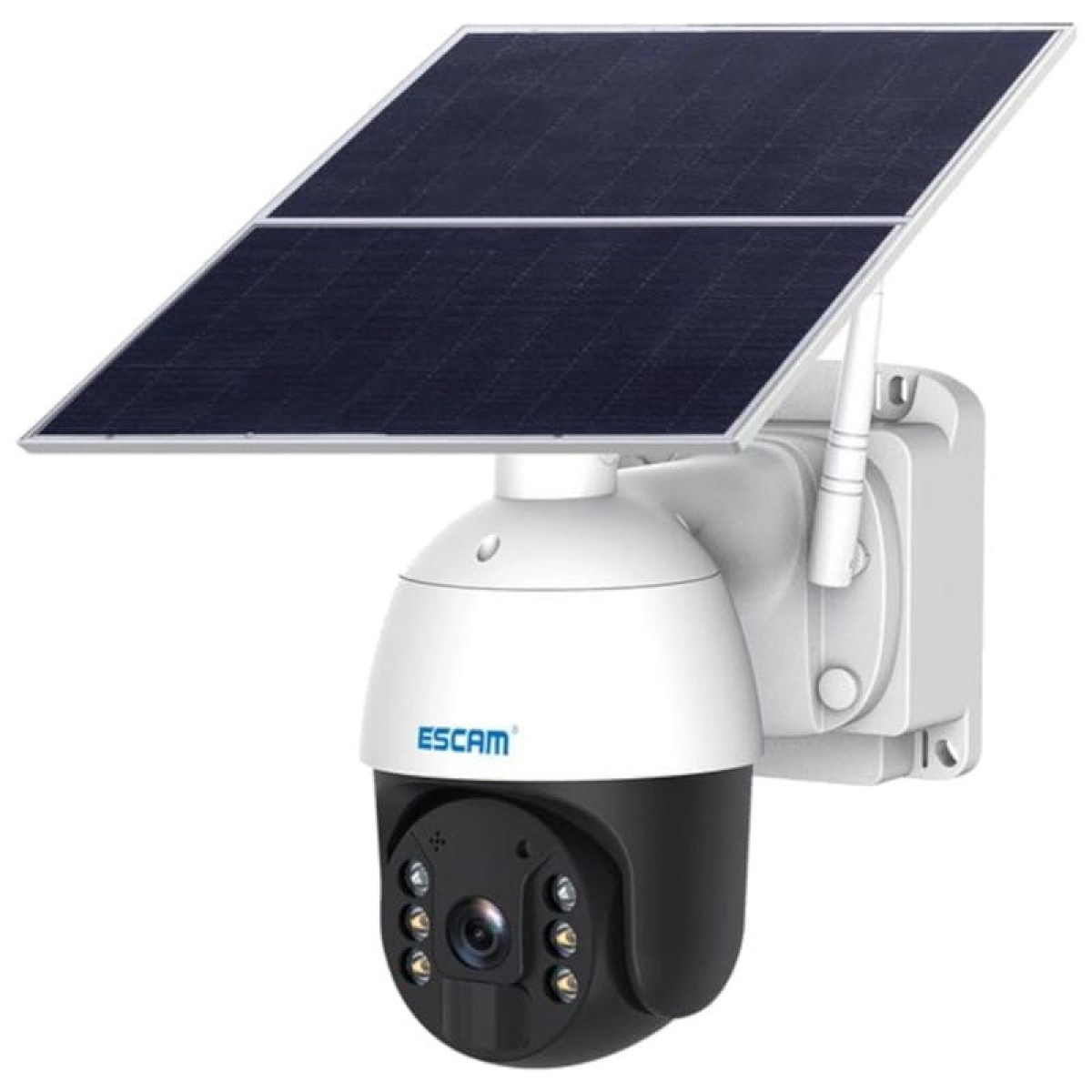 Câmara de segurança IP Escam QF724 Solar 4G/LTE 24 horas de gravação