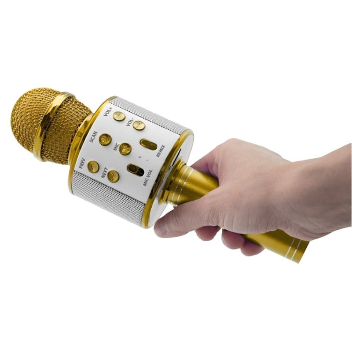 Microfone de karaokê infantil sem fio