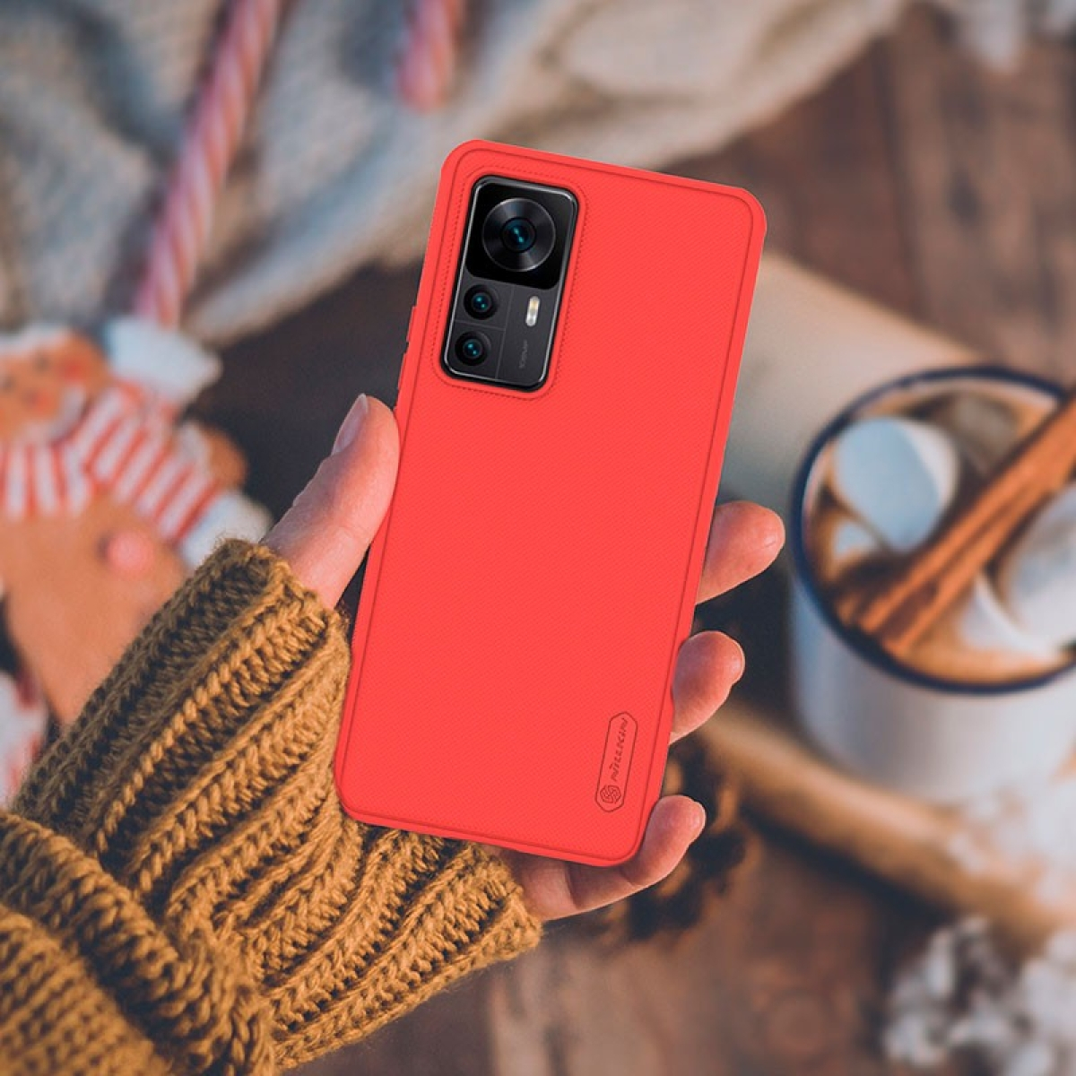 Nillkin Capa de borracha Frosted Pro Xiaomi 12T / 12T Pro