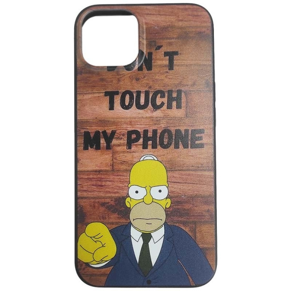 Capa de Silicone iPhone 13 Homer