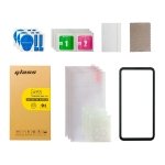 Pack de Acessórios iPhone 14 Pro com 3 Película de Ecrã + 3 Película de vidro para câmara + Capa Bumper
