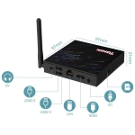 Tanix TX68 H618 4GB/64GB Android 12 – Android TV
