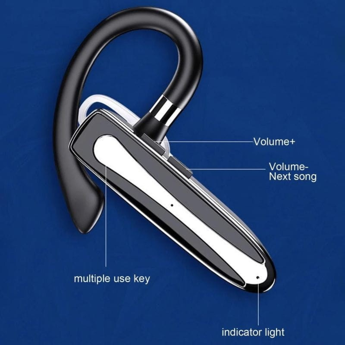 Fones de ouvido Bluetooth HBQ YYK-530