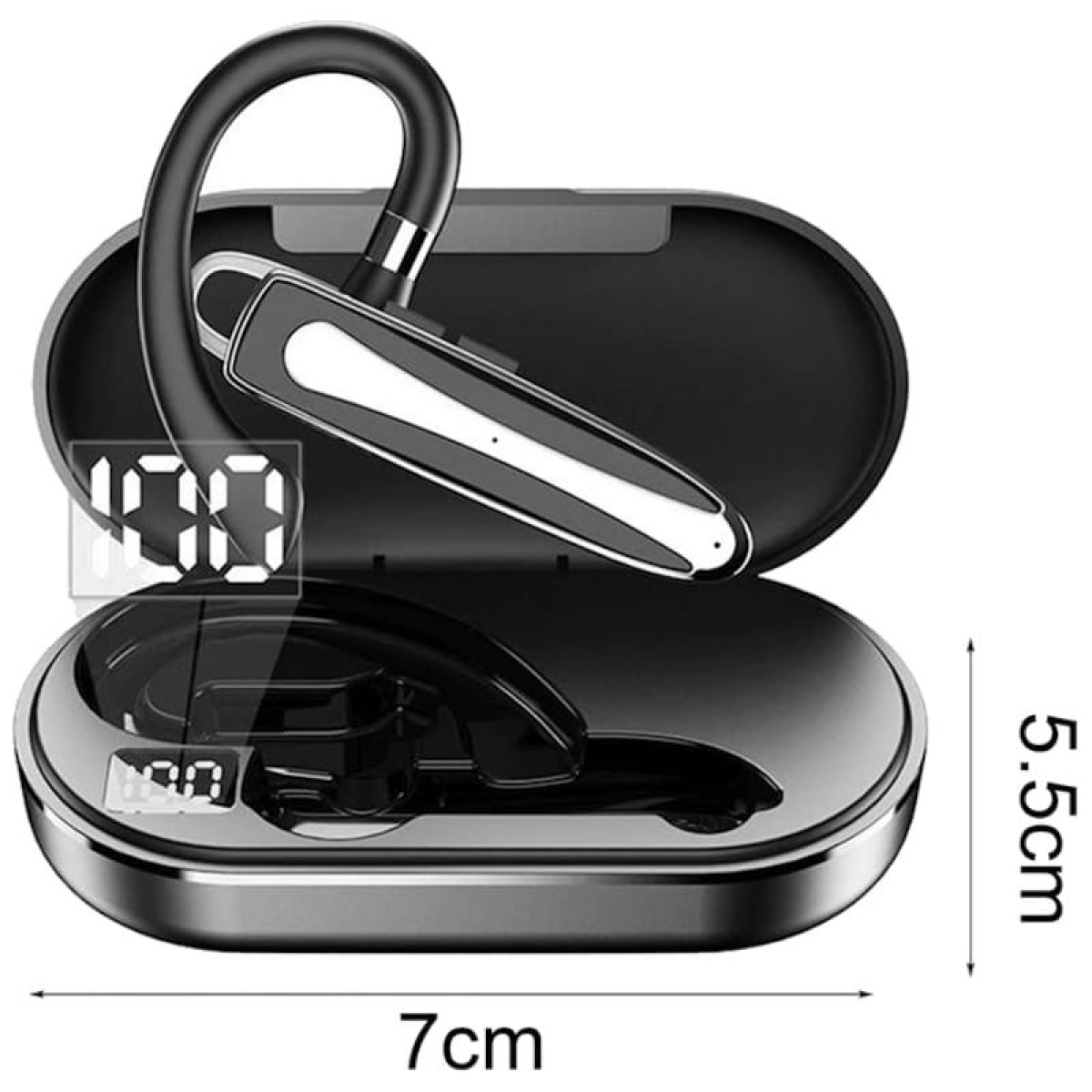 Fones de ouvido Bluetooth HBQ YYK-530