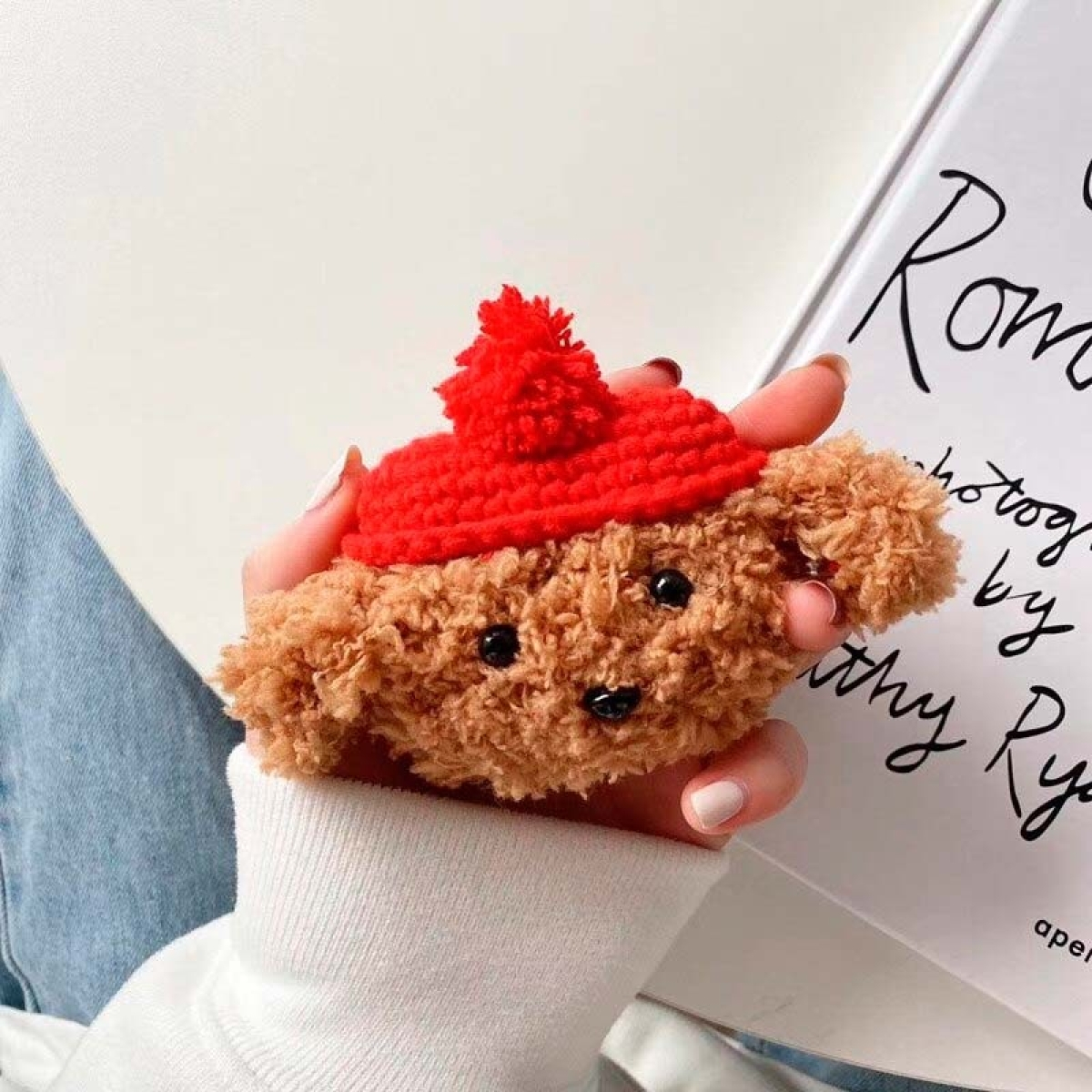 Capa Teddy Bear para Apple Airpods Pro