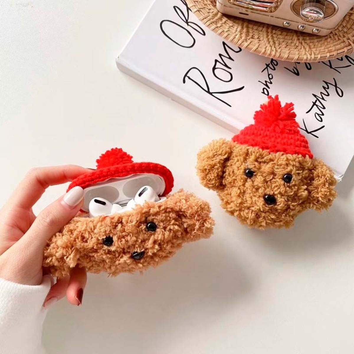 Capa Teddy Bear para Apple Airpods Pro