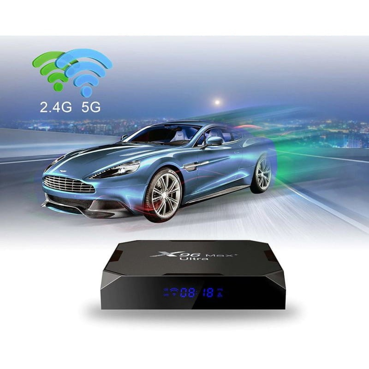X96Max Plus Ultra S905X4 4GB/32GB Android 11 – Android TV