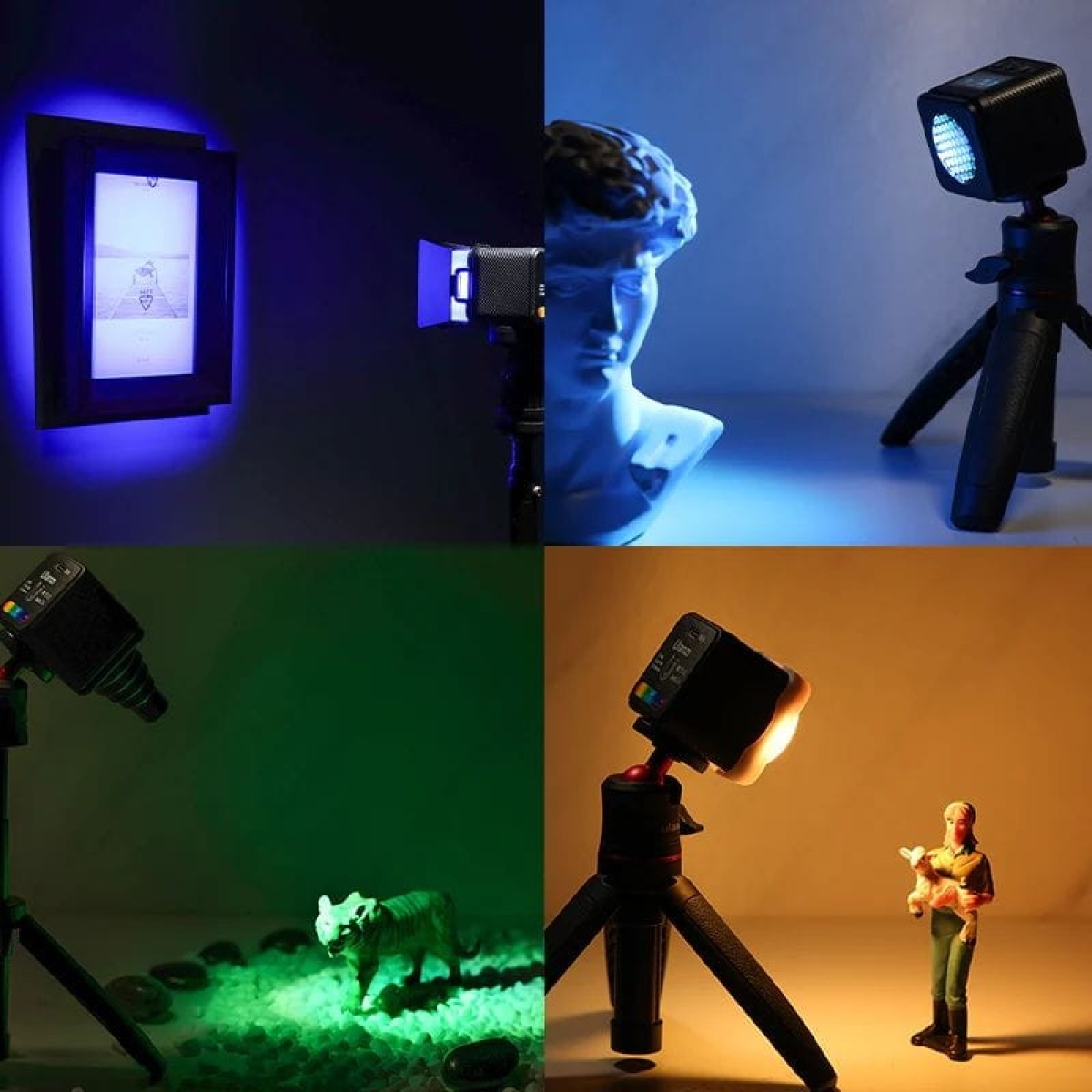 Ulanzi COB L2 RGB – Luz com Visão 360º
