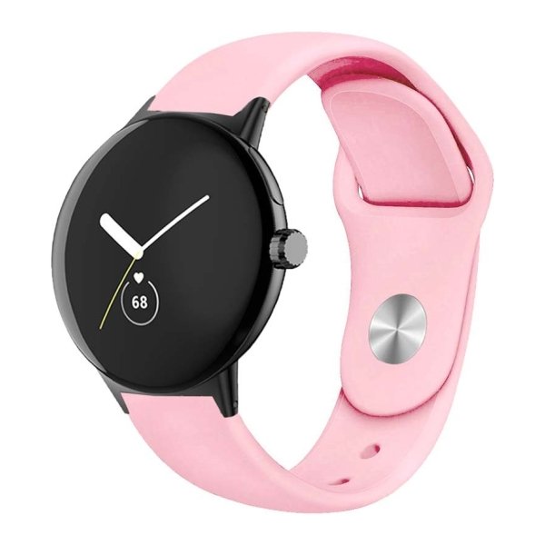 Pulseira Universal Elegance Silicone 20mm para Smartwatch Xiaomi/Amazfit/Samsung/Huawei/Realme/Ticwatch