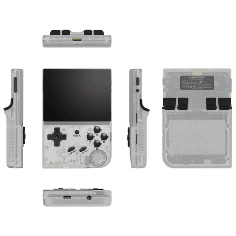Consola Portátil Retro Anbernic RG35XX 2024 64GB Transparente