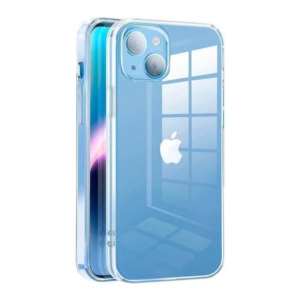 Capa de Silicone iPhone 14 Transparente