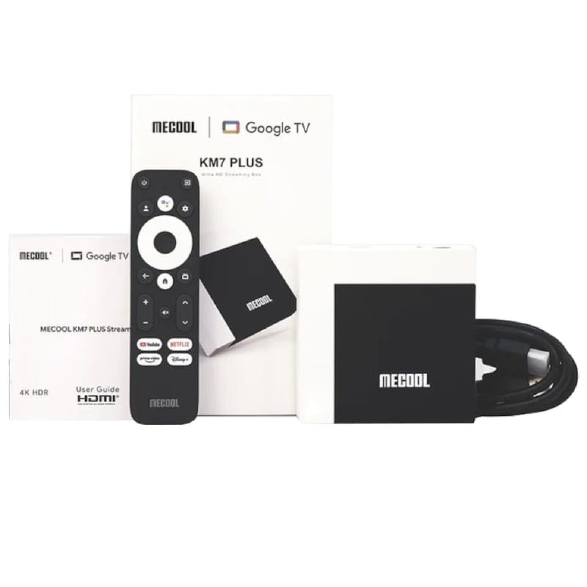 Mecool KM7 Plus S905Y4 2 GB/16GB Certificado Netflix 4K Google TV Android 11 – Android TV