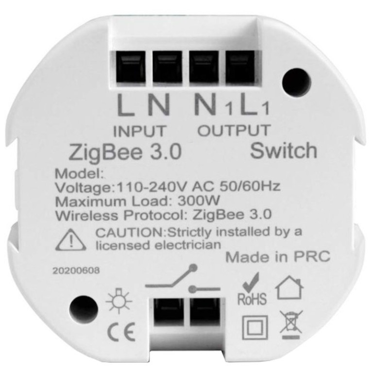 Zemismart Zigbee Curtain Switch ZW-EC-01 – Switch de cortinas inteligentes