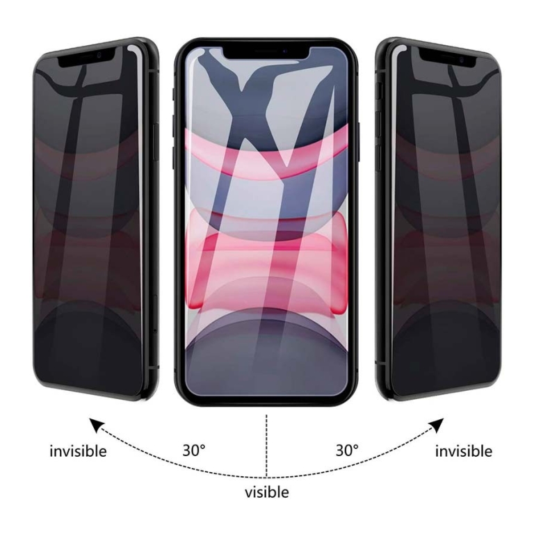 Película de vidro temperado Anti Espião Samsung Galaxy A23 5G A236