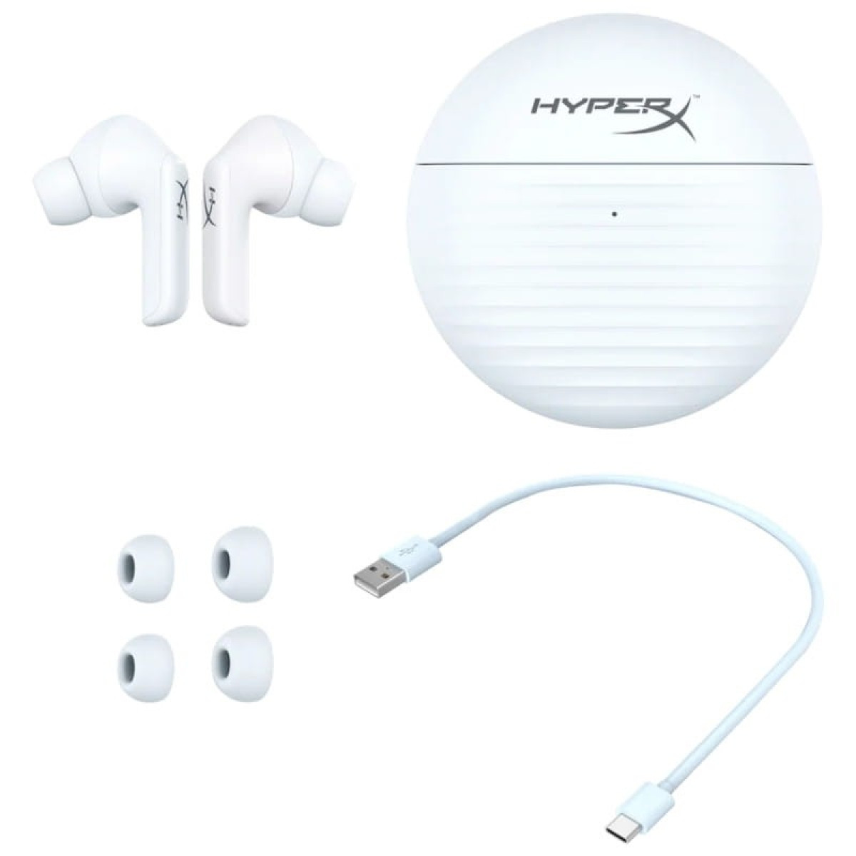 HyperX Cloud Buds HEPB1S-D-WY/G – Fones de ouvido Bluetooth