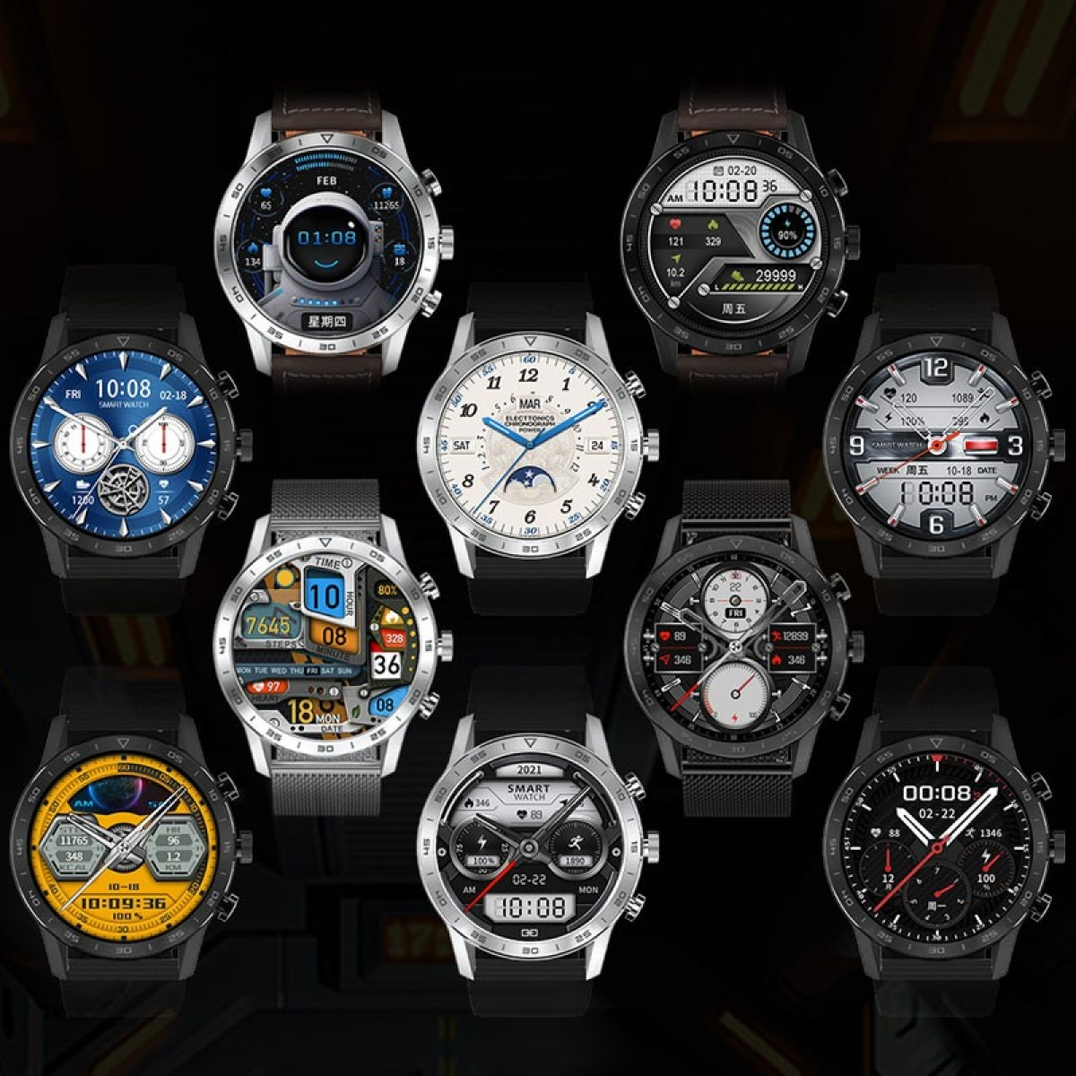 DT NO.1 DT70 com Pulseira de Silicone