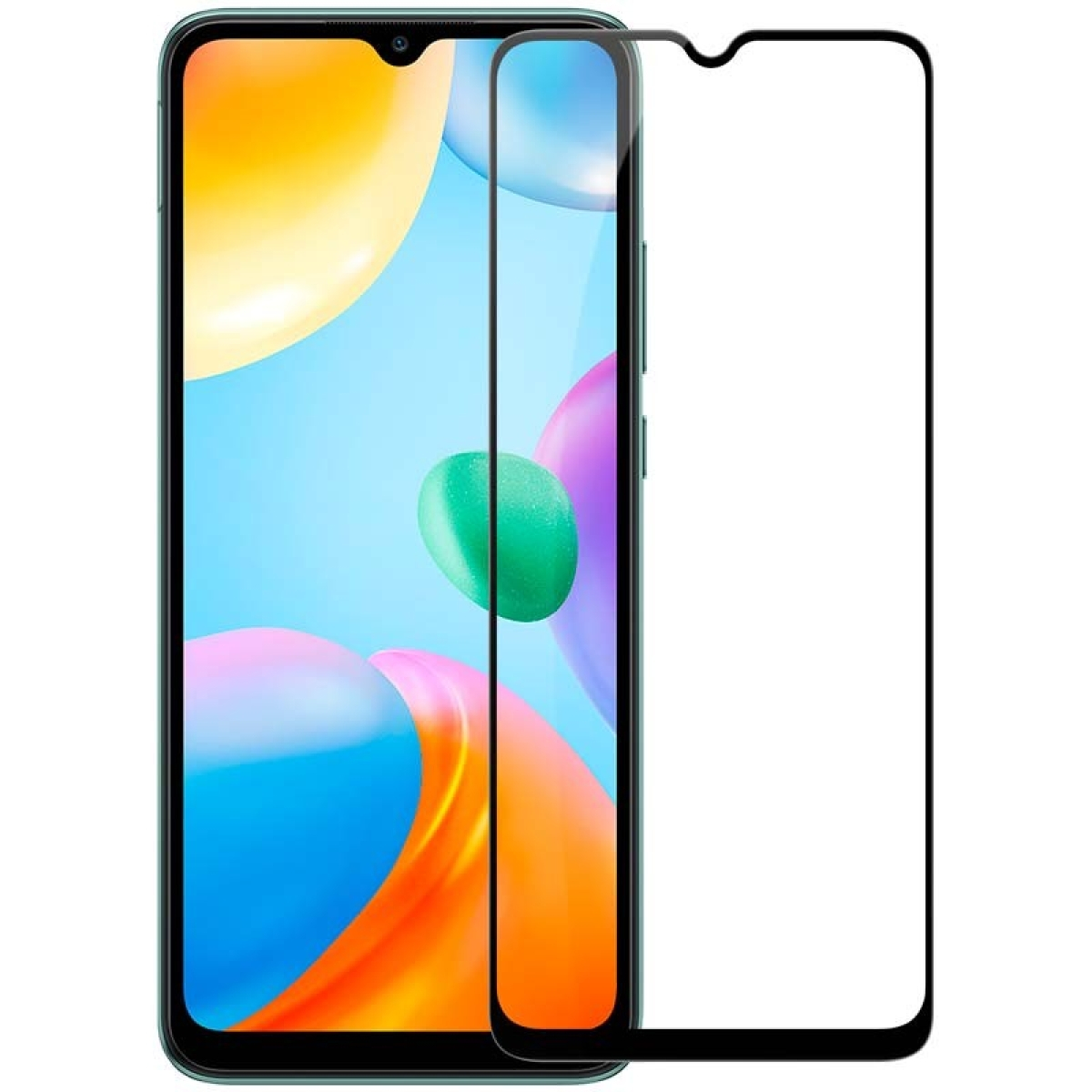 Película de vidro temperado Xiaomi Redmi 10C / Poco C40 Full Screen 3D