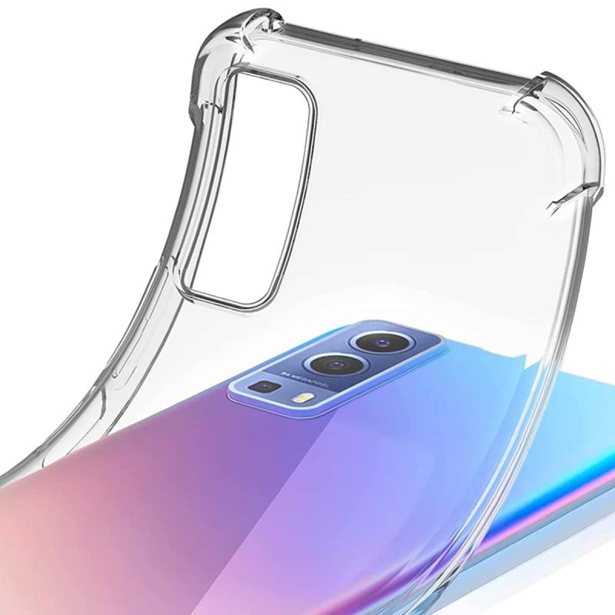 Capa de Silicone Reinforced Vivo Y52 5G / Y72 5G