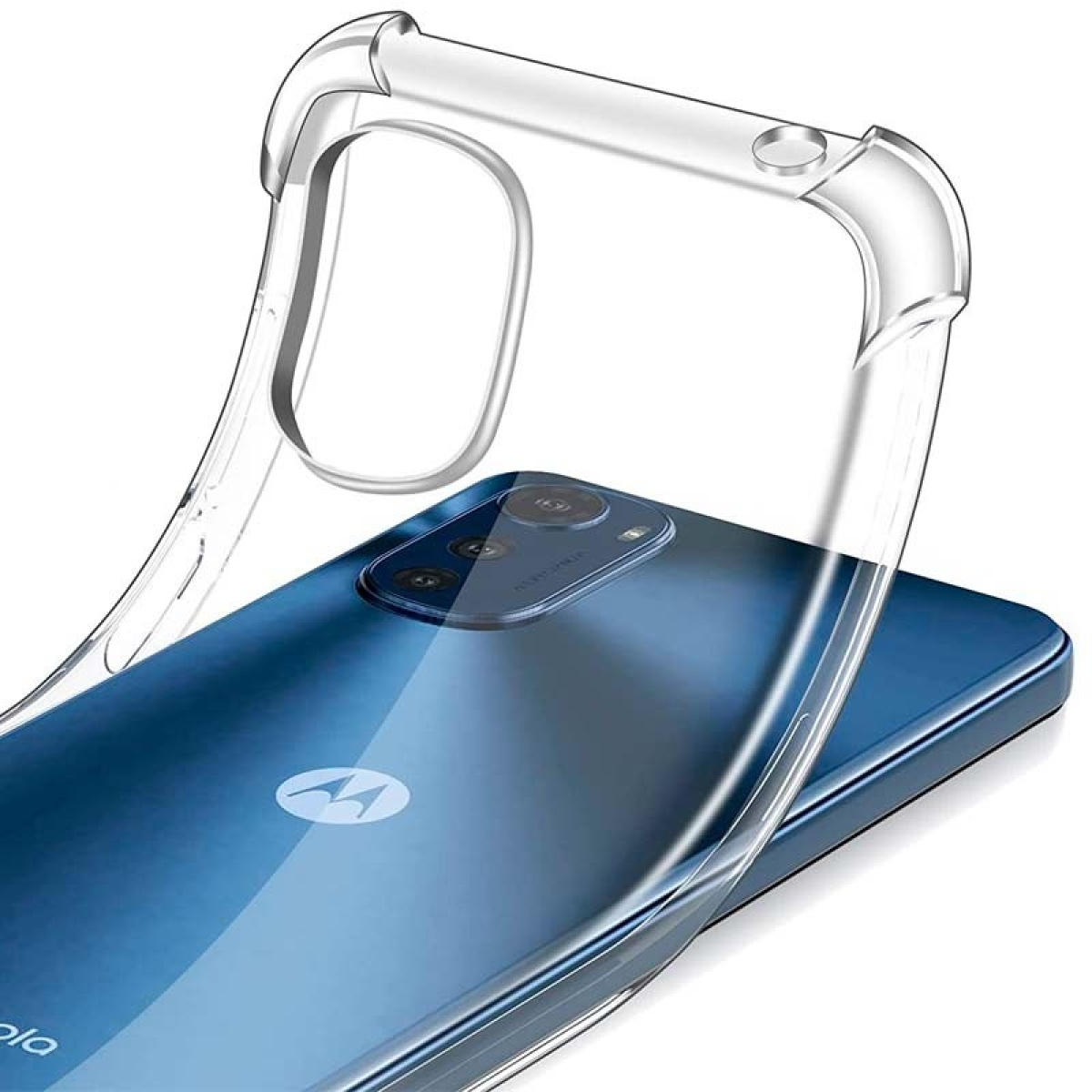 Capa de Silicone Reinforced Motorola Moto G22 / E32 / E32s