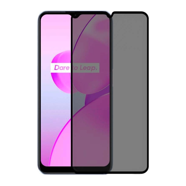 Película de vidro temperado Anti Espião Realme C35 / Narzo 50A Prime