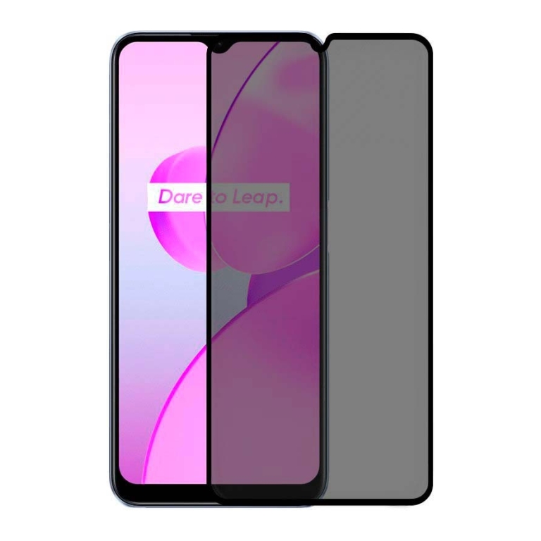 Película de vidro temperado Anti Espião Realme C35 / Narzo 50A Prime